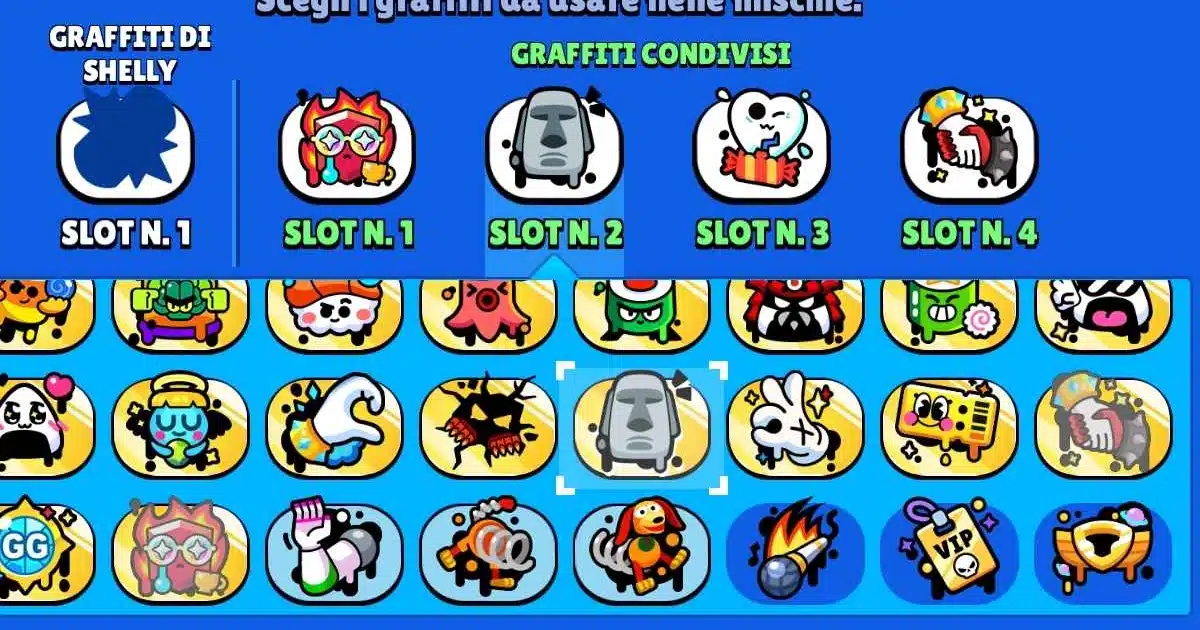 Come Riscattare il Nuovo Graffito Moyai (Chad) su Brawl Stars