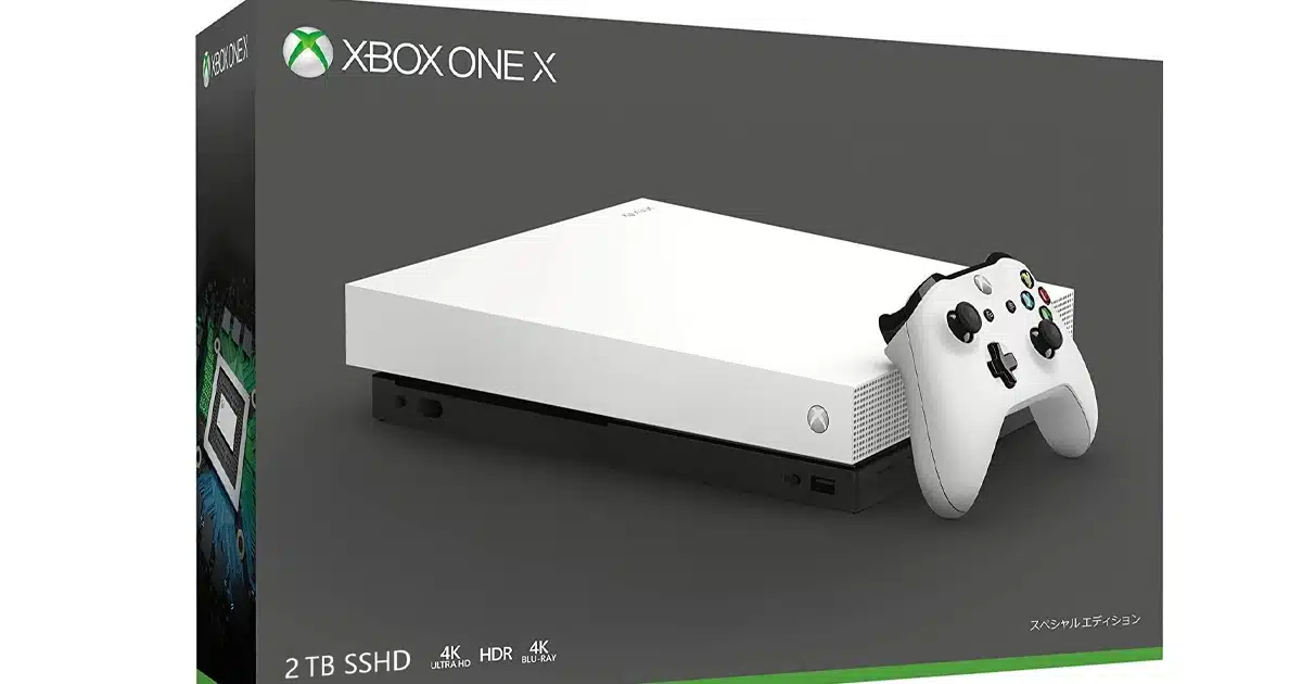 9. Microsoft Xbox One X