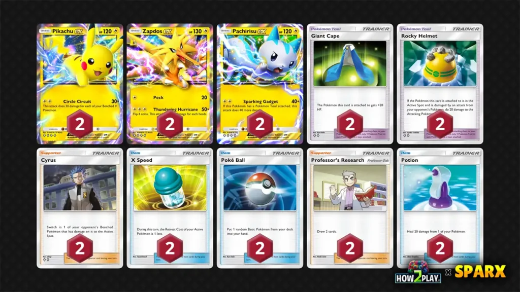 Pachirisu EX Deck: Nuovo meta GCC Pokémon Pocket – Scontro Spaziotemporale 4 Pachirisu EX Deck: Nuovo meta GCC Pokémon Pocket – Scontro Spaziotemporale