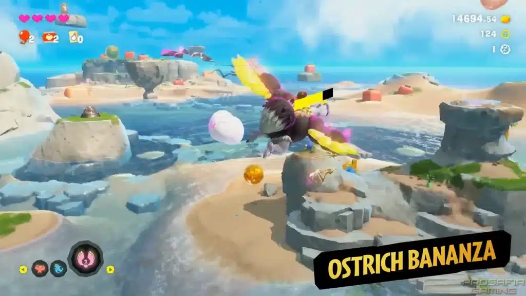 Ostrich Bananza – Vola con Leggerezza